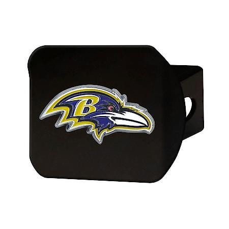 NFL - Baltimore Ravens Class III Black Hitch Cover with 3D Color Emblem