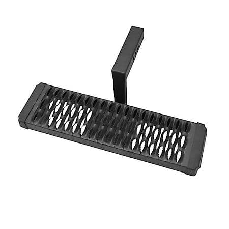 Hitch Mount, Fits 2"Receiver, 6"Drop Step, Non-Extendable, Stationary, Aluminum