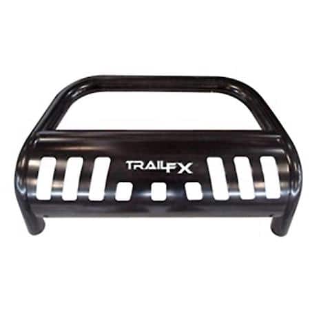 Powder Coat Black, Steel, 3"Dia, With Skid Plate, 6.5"Max Light/20"Max Light Bar
