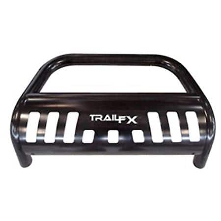 Powder Coated, Black, Steel, 3.5"Diameter, With Skid Plate, Without Light Bar