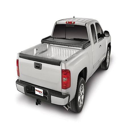 Tonneau Cover, Soft Roll-up, Low Profile, Vinyl, Black, Lock w/ Tailgate