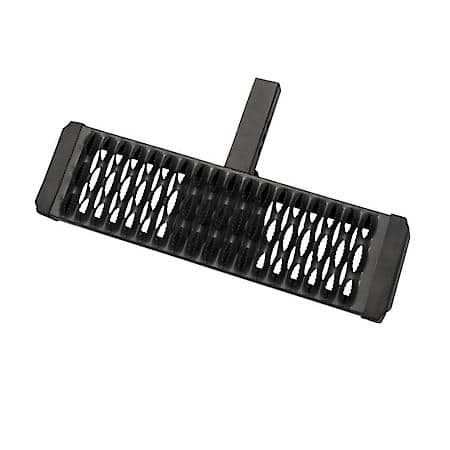 Mounts Under Rear Bumper, Solid, 53" W X 6.5" L, Titanium Black, Aluminum