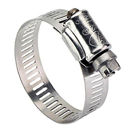 Hose Clamp - Stainless Steel - Type F - 1/2" Bandwidth - Size 72 (Sold by each)