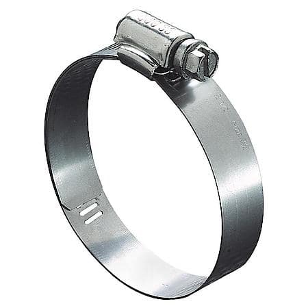 Lined Hose Clamp - Size 44 - Stainless Steel Compnents, 9/16" Band (Sold by each)