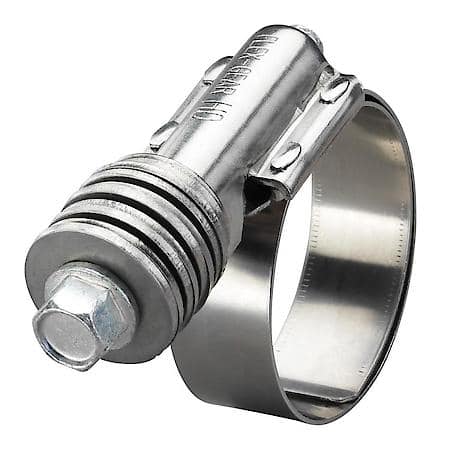 Flex Gear No. 262 HD Hose Clamp - 5/8" Band, special purpose, designed to eliminate "cold flow" leakage - Range: 2-5/8" to 1-3/4" (Sold by each)