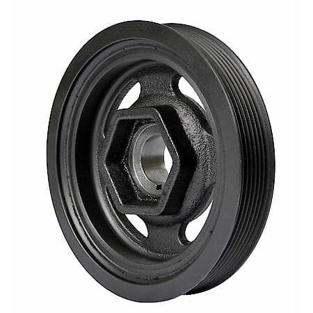 Premium OEM Replacement Harmonic Balancer; 166.7mm Diameter