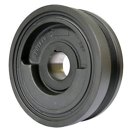 Premium OEM Replacement Harmonic Balancer; 198mm Diameter