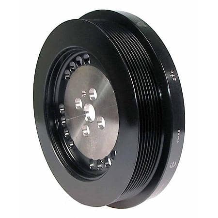 Premium OEM Replacement Harmonic Balancer; 222mm Diameter