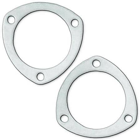 3 Inch Pipe Diameter, Triangle, Three Bolt 3-3/8 Inch Circle, Flexible Graphite
