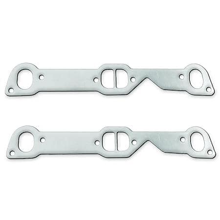 Set Of 2, 1-1/8" X 1.75"D-Shaped Center Port Size/ 1-3/8" X 13/16" Oval End Port