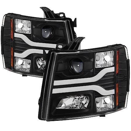 ( Spyder ) Chevy Silverado 1500 07-13/2500Hd/3500Hd 07-14 Version 3 Projector He