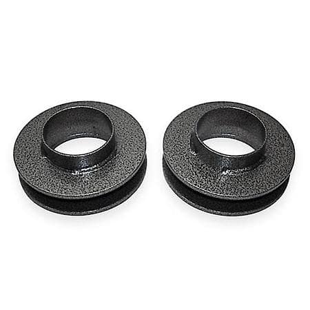 Coil Spring Spacer, 1-1/2 Inch Lift, Saddle Style, Steel, Set of 2