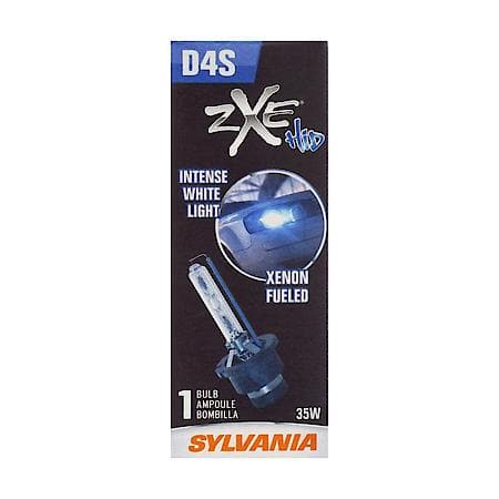 D4S SilverStar zXe HID Headlight Bulb, Intense White Light, 1 Pack