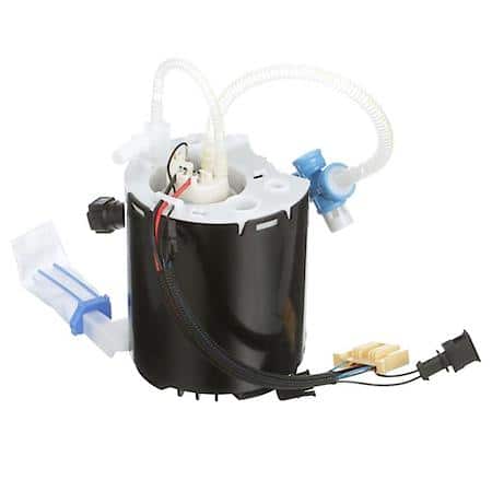 Electric Fuel Pump & Strainer Set: 12V, 6 Female Blade Terminals, Ext. Strainer