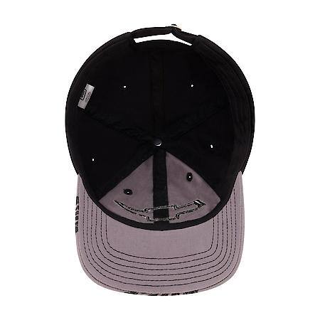 Black Chevy Bow Tie Baseball Hat: Buckle Adjustable, Curved Brim, Cotton/Poly Blend