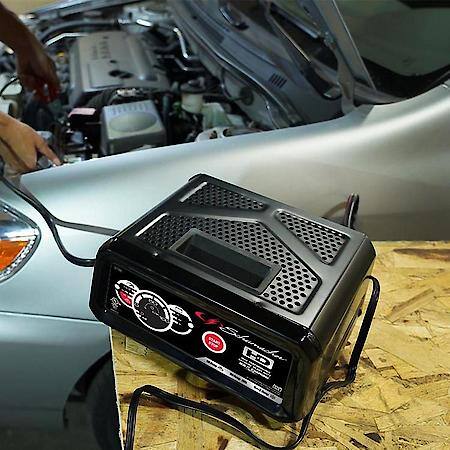 4-in-1 12V Fully Automatic 6A Battery Charger and 80A Engine Starter: 20A Boost