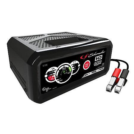 4-in-1 12V Fully Automatic 6A Battery Charger and 80A Engine Starter: 20A Boost
