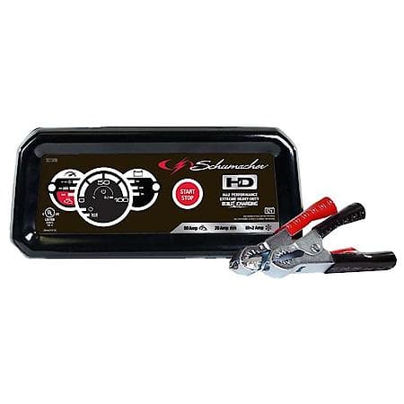 4-in-1 12V Fully Automatic 6A Battery Charger and 80A Engine Starter: 20A Boost