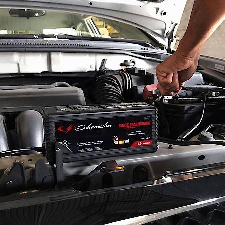 3-In-1 6V/12V Fully Automatic 1.5A Battery Charger And Maintainer