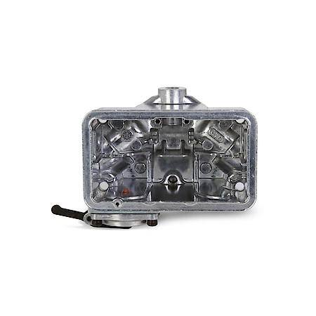 Professional Race Carburetor: 1250 CFM, No Choke, 4 Barrel, 4500 Bore, Dual Inlet, Hard Core Gray