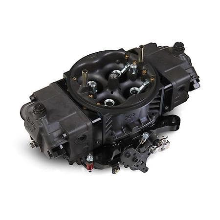 Professional Race Carburetor: 750 CFM, No Choke, 4 Barrel, Square Bore, Dual Inlet, Hard Core Gray