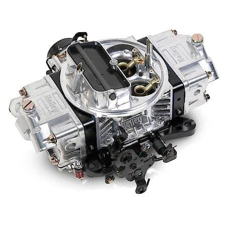 Performance and Race Carburetor: 750 CFM, Electric Choke, 4 Barrel, Square Bore, Dual Inlet, Shiny
