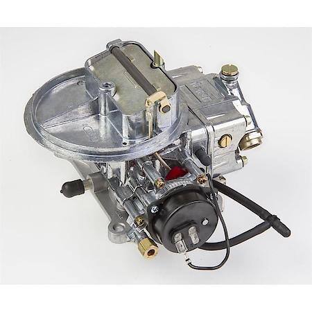 Street Carburetor: 500 CFM, Electric Choke, 2 Barrel, 2300 Bore, Single Inlet, Shiny