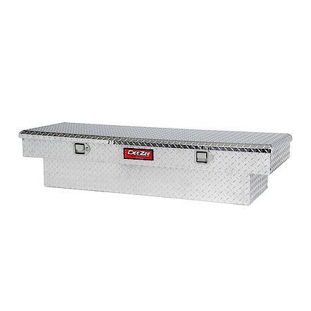 Crossover, Single Lid, Diamond Tread, Silver, Aluminum, 20" L X 63" W X 13" H