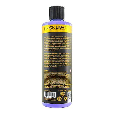 Black Light Wax & Polish: Hybrid Glaze And Sealant, Radiant Finish, 16 oz.
