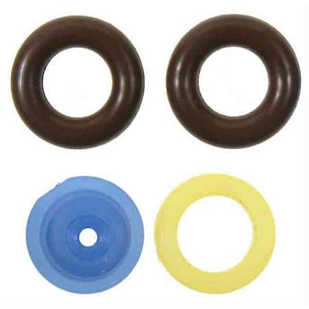 Fuel Injector Fuel Feed and Return Pipe O-Ring Kit with Seals with 2 O-Rings