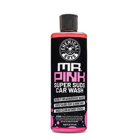 Mr Pink Super Suds Car Wash Shampoo: Restore the high gloss shine to your daily driver, 16 Oz.