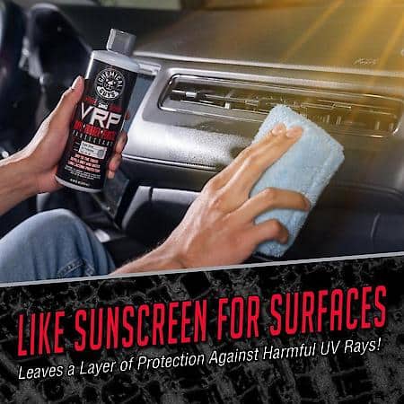 VRP Vinyl, Rubber, Plastic Protectant : Protect tires, bumpers, trim and mirrors, 16 oz.