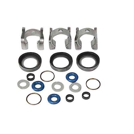 Fuel Injector O-Ring Kit with Hardware for 3 Injectors