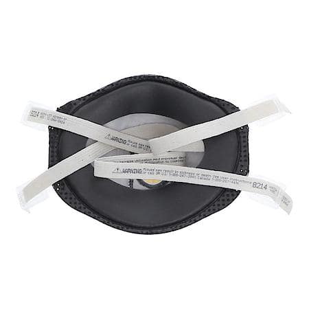 3M Particulate Respirator 8214, N95, with Fcsl & Nuisance Level Orgnc Vpr Rlf