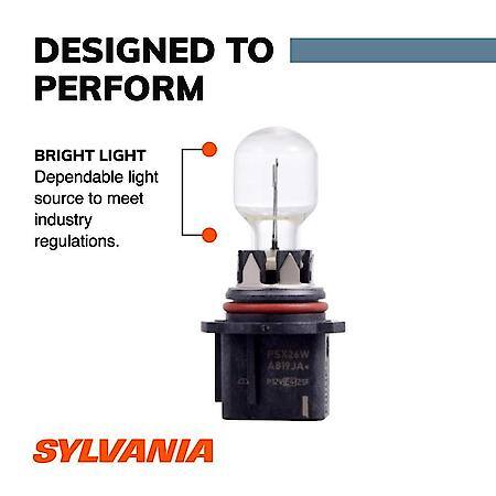PSX26W Basic: Halogen Fog Bulb, Basic Performance, 1 Pack