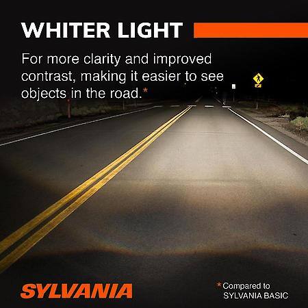 H13 SilverStar zXe Gold: Halogen Headlight Bulb, High End White Light, 2 Pack