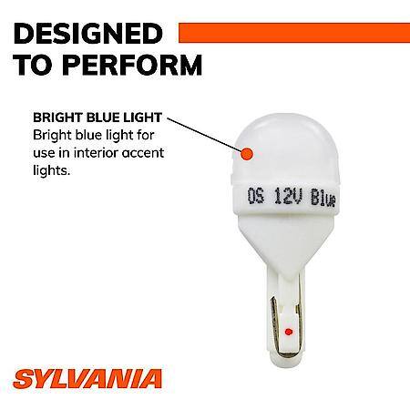 194B: Blue LED Mini Bulb, 2 Pack