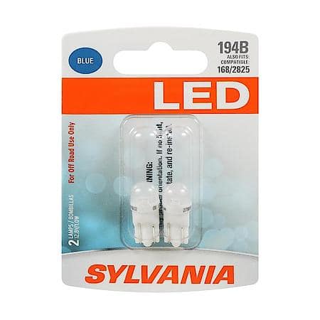 194B: Blue LED Mini Bulb, 2 Pack