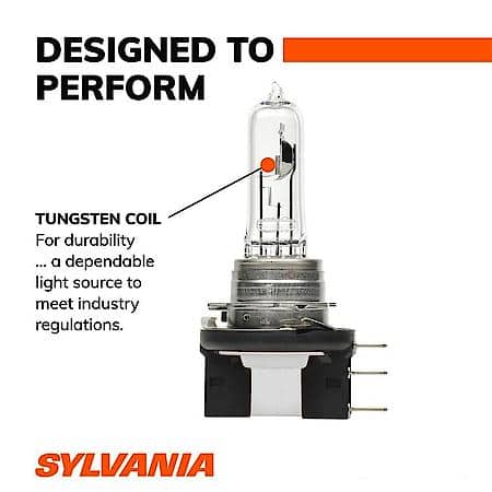 H15 Basic Halogen Headlight Bulb, Basic Performance, 1 Pack