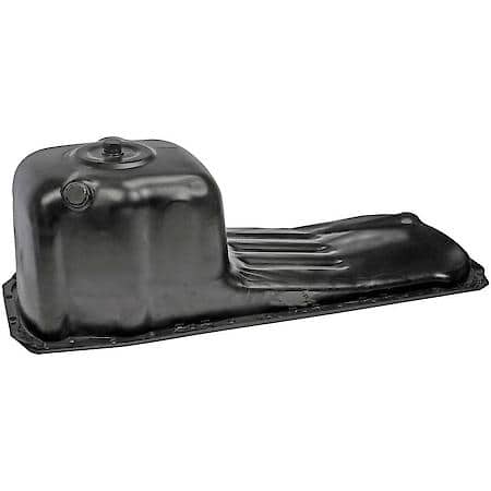 Engine Oil Pan: Direct Fit, Steel, Sump, 36 Quart