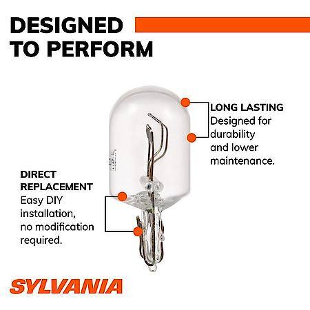 7444 Long Life Mini Light Bulb, Standard Performance, 2 Pack