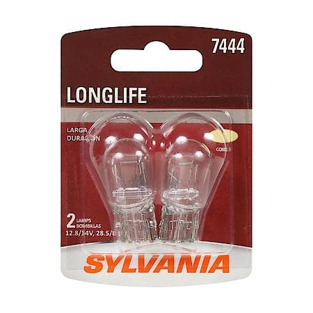 7444 Long Life Mini Light Bulb, Standard Performance, 2 Pack