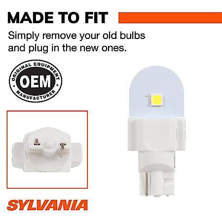 922: White LED Mini Bulb, 2 Pack