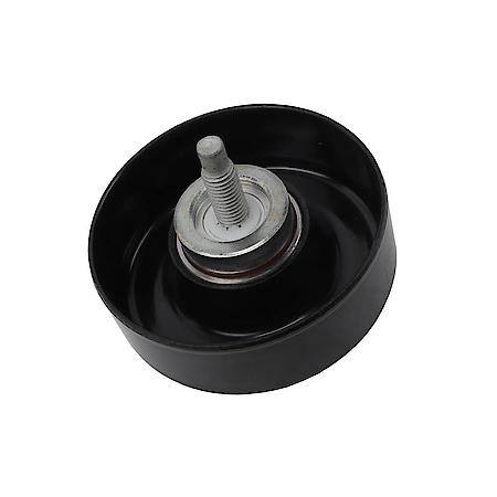 Serpentine Idler/Tensioner Pulley: Direct Fit, Steel, 90 mm Diameter