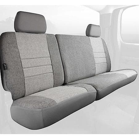 FIA OE2-35 GRAY, CUSTOM SEAT COVER REAR 60/40, TWEED, GRAY