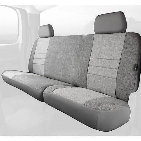 FIA OE2-34 GRAY, CUSTOM SEAT COVER REAR 40/60, TWEED, GRAY