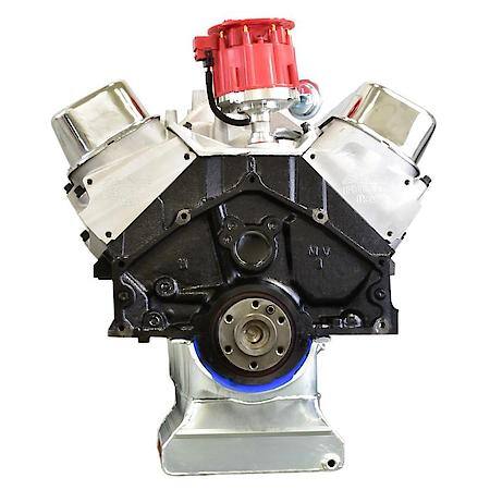 Engine Long Block; Chevrolet 454CI 525HP Mid-Dress