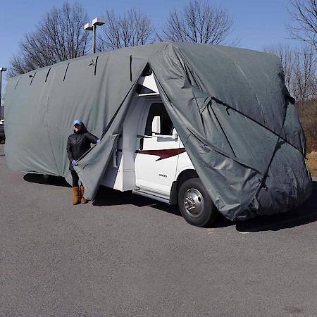 Standard Class C Rv Cover, Gray, Fits Class C Rvs Up To 30' Long