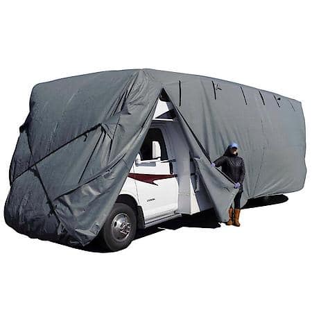 Standard Class C Rv Cover, Gray, Fits Class C Rvs Up To 30' Long