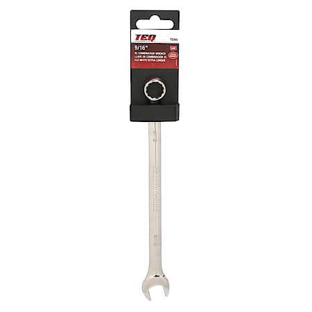 Combination Wrench, XL, SAE, 9/16"
